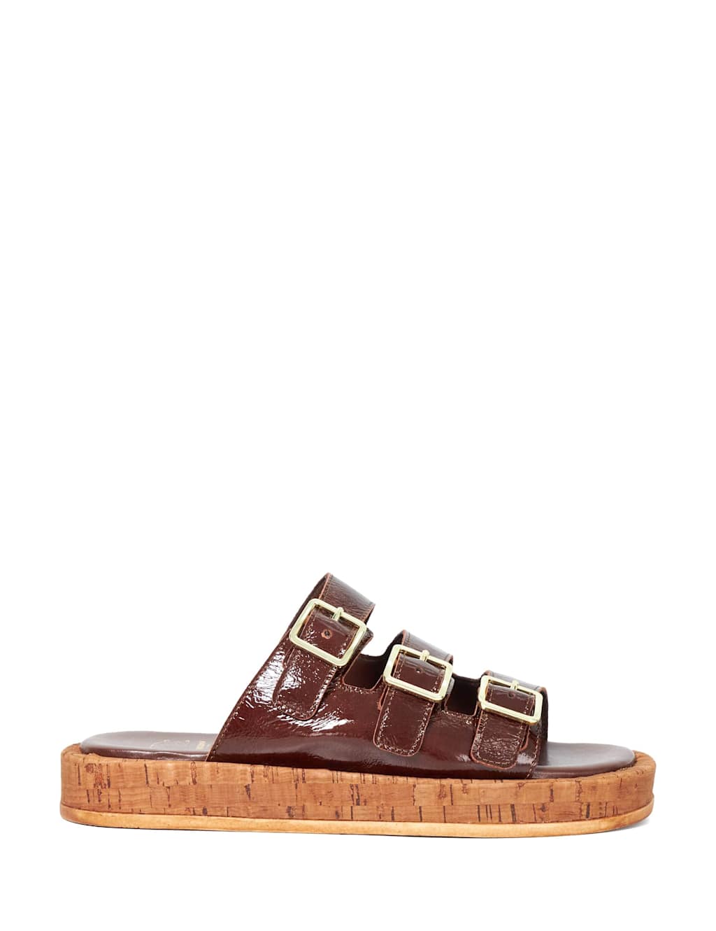 Leather Buckle Fisherman Sandals