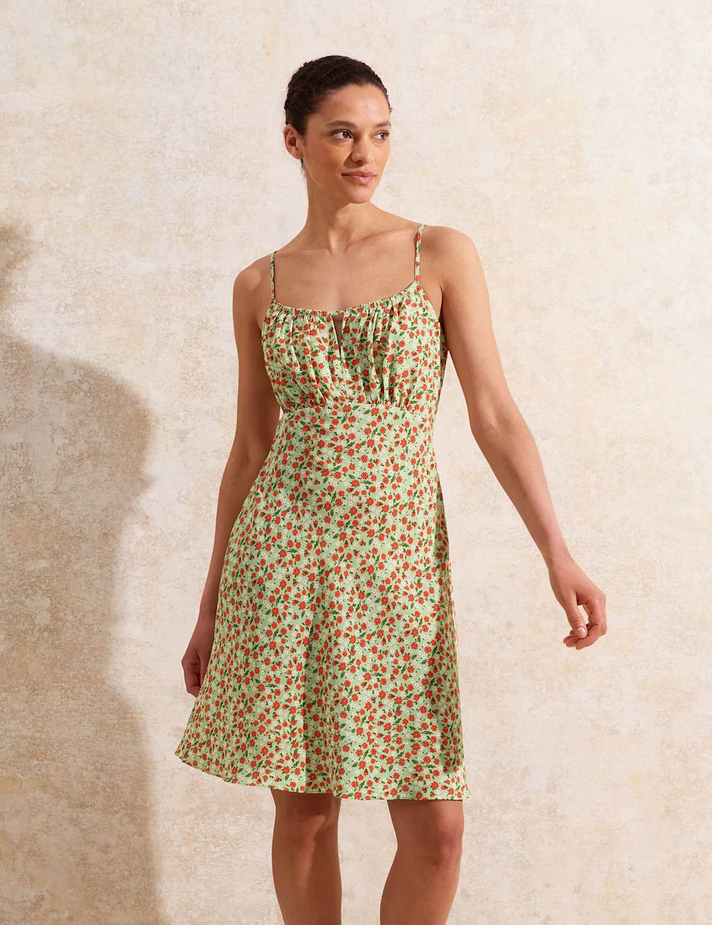 Ditsy Floral Mini Dress