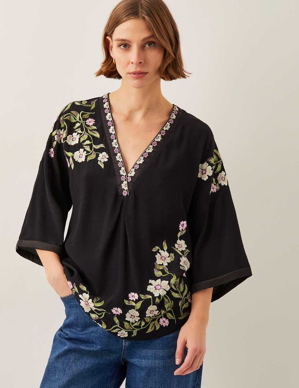 Embroidered Top