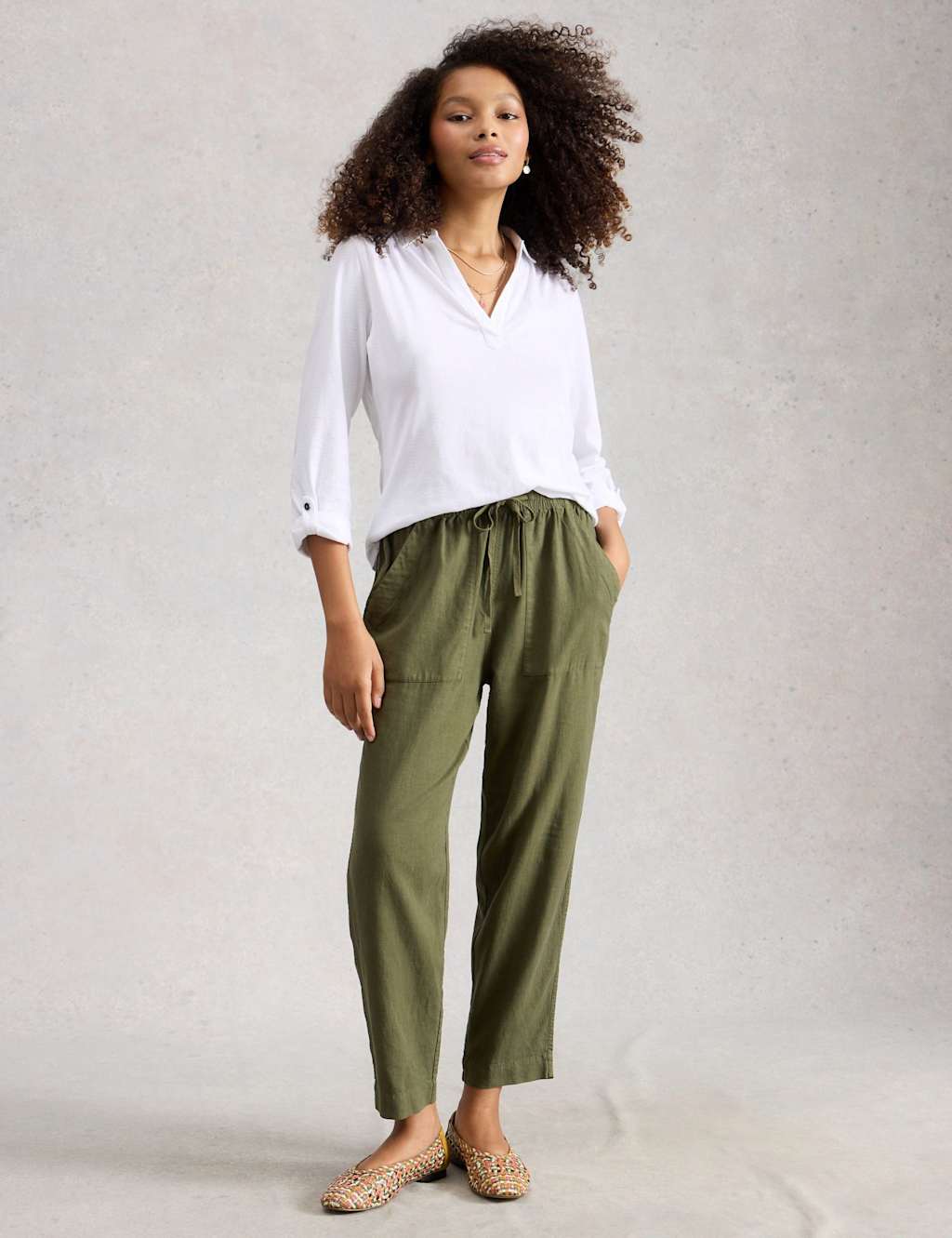 White Stuff Women's Jersey Textured Shirt - 10 - Available at M&S