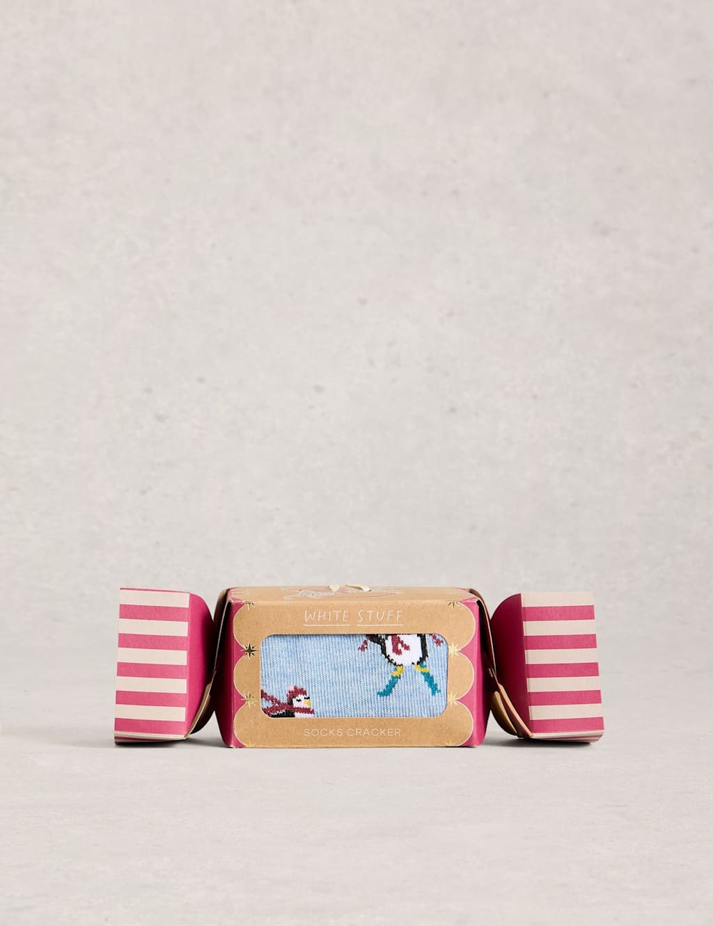 White Stuff Cotton Rich Penguin Ankle Socks Blue Mix