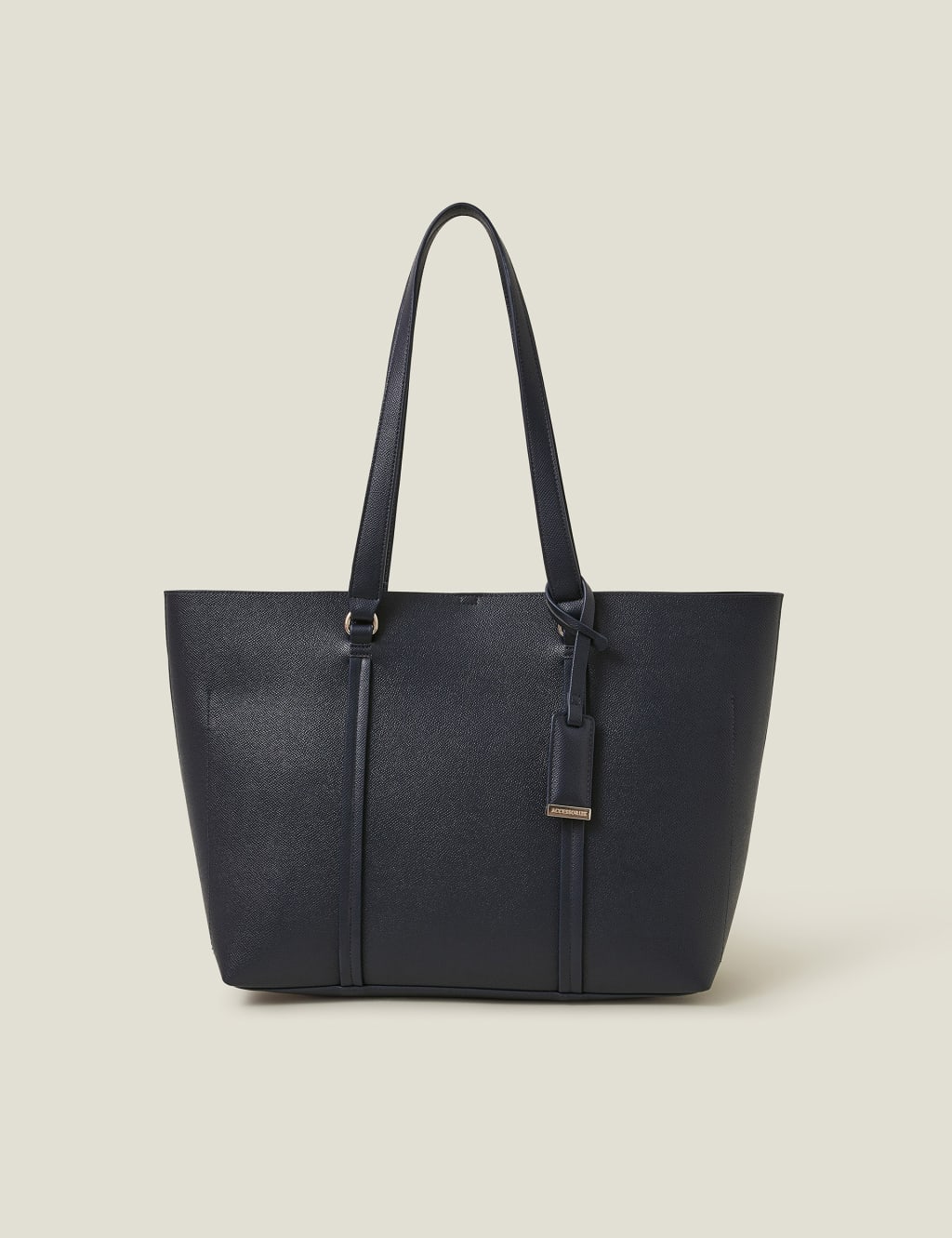Faux Leather Tote Bag