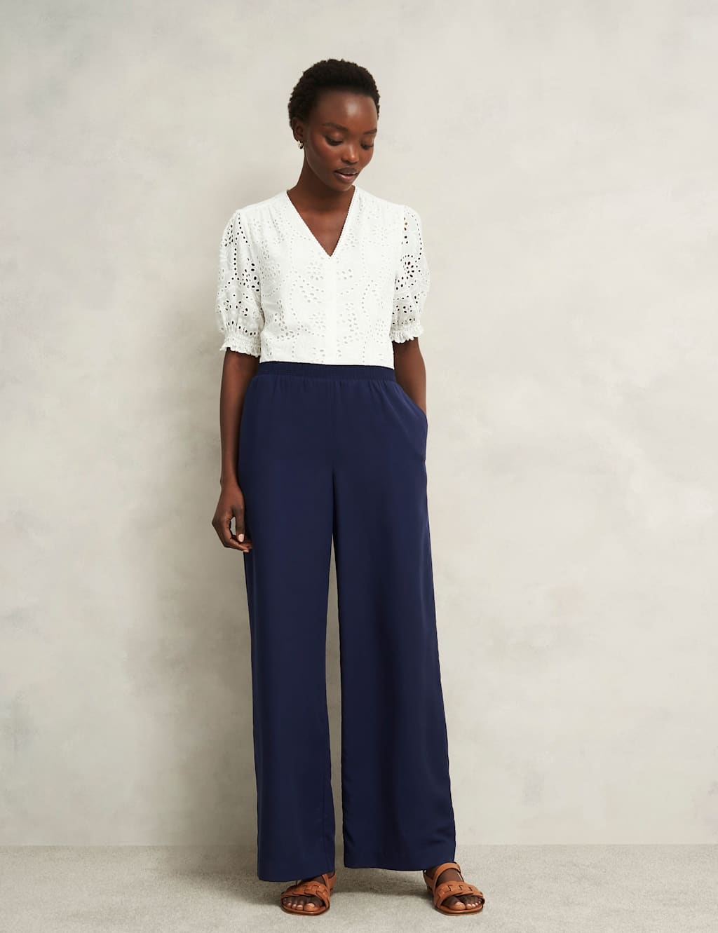 Wide Leg Trousers