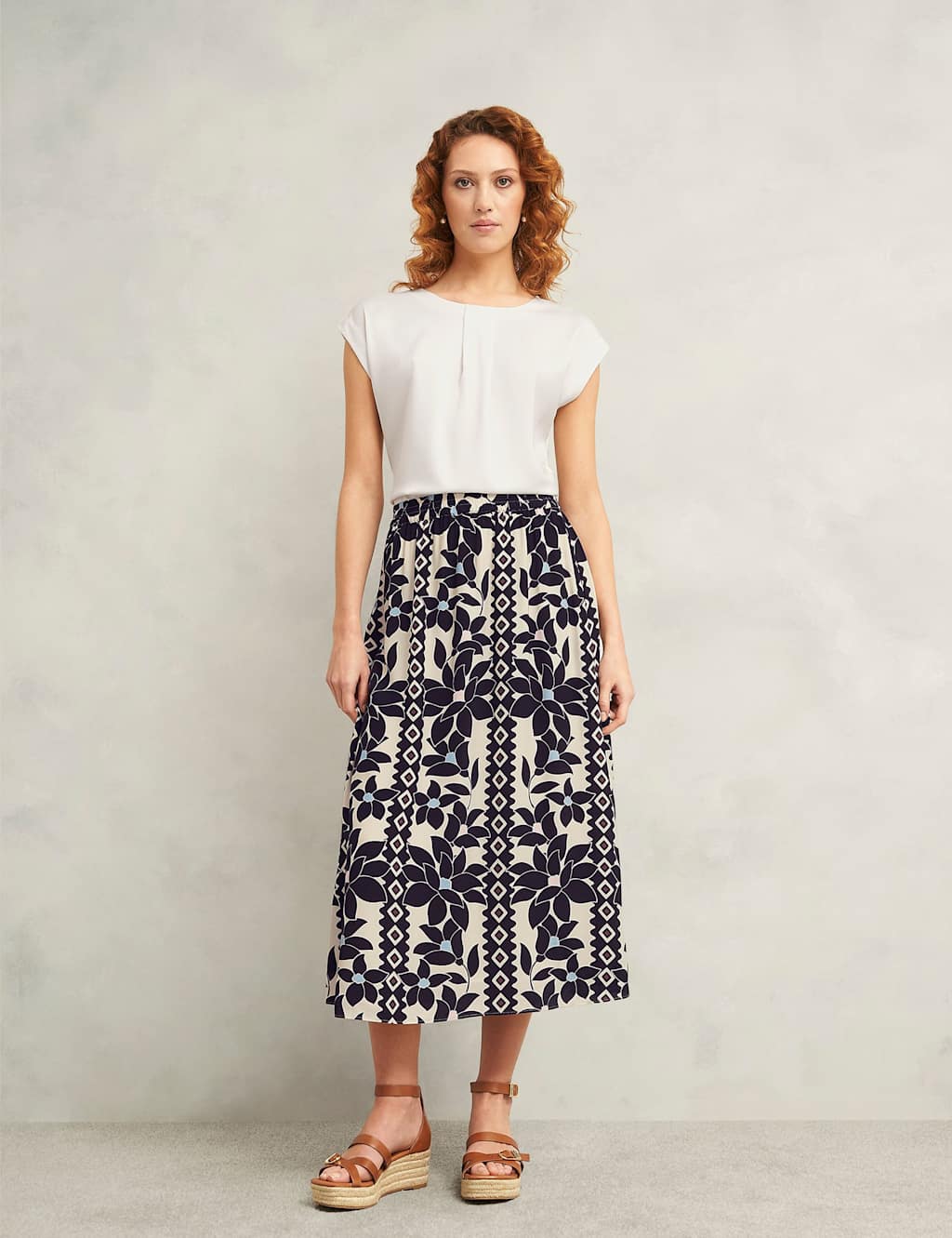 Pleat Detail Top