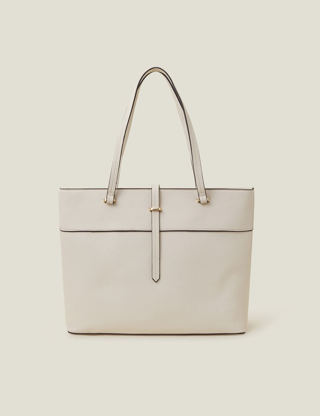 Faux Leather Tote Bag