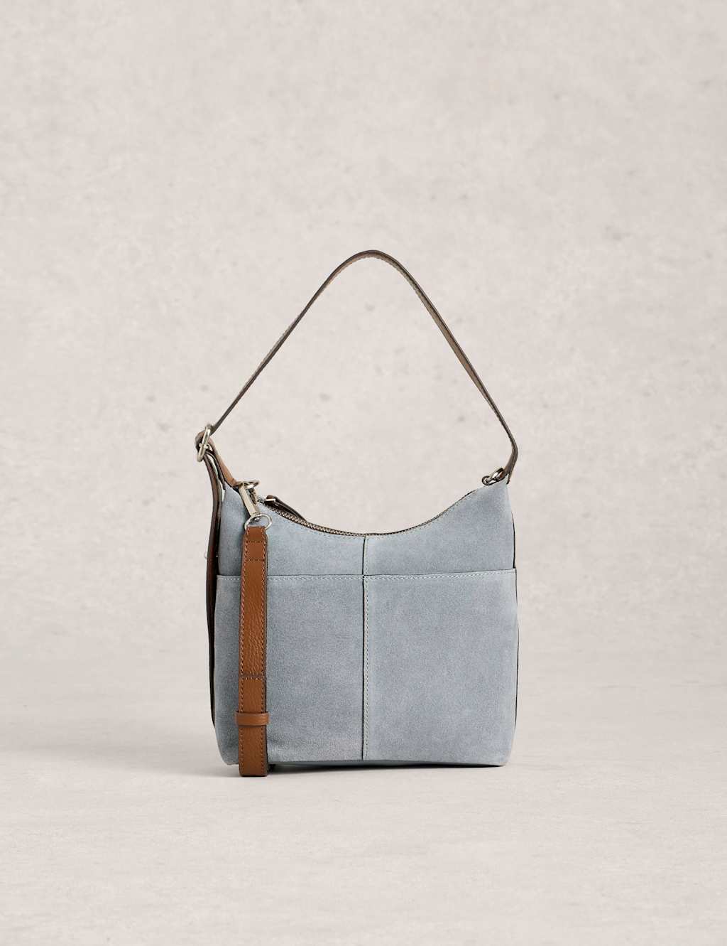 White Stuff Women's Leather Mini Cross Body Bag - Blue - Available at M&S