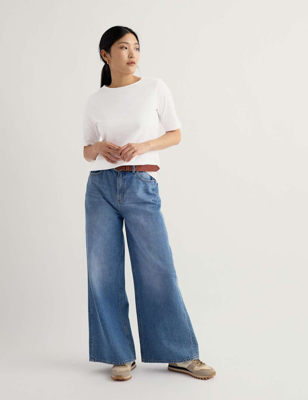 Seasalt Cornwall Women's Pure Cotton T-Shirt - 12 - White - Available at M&S