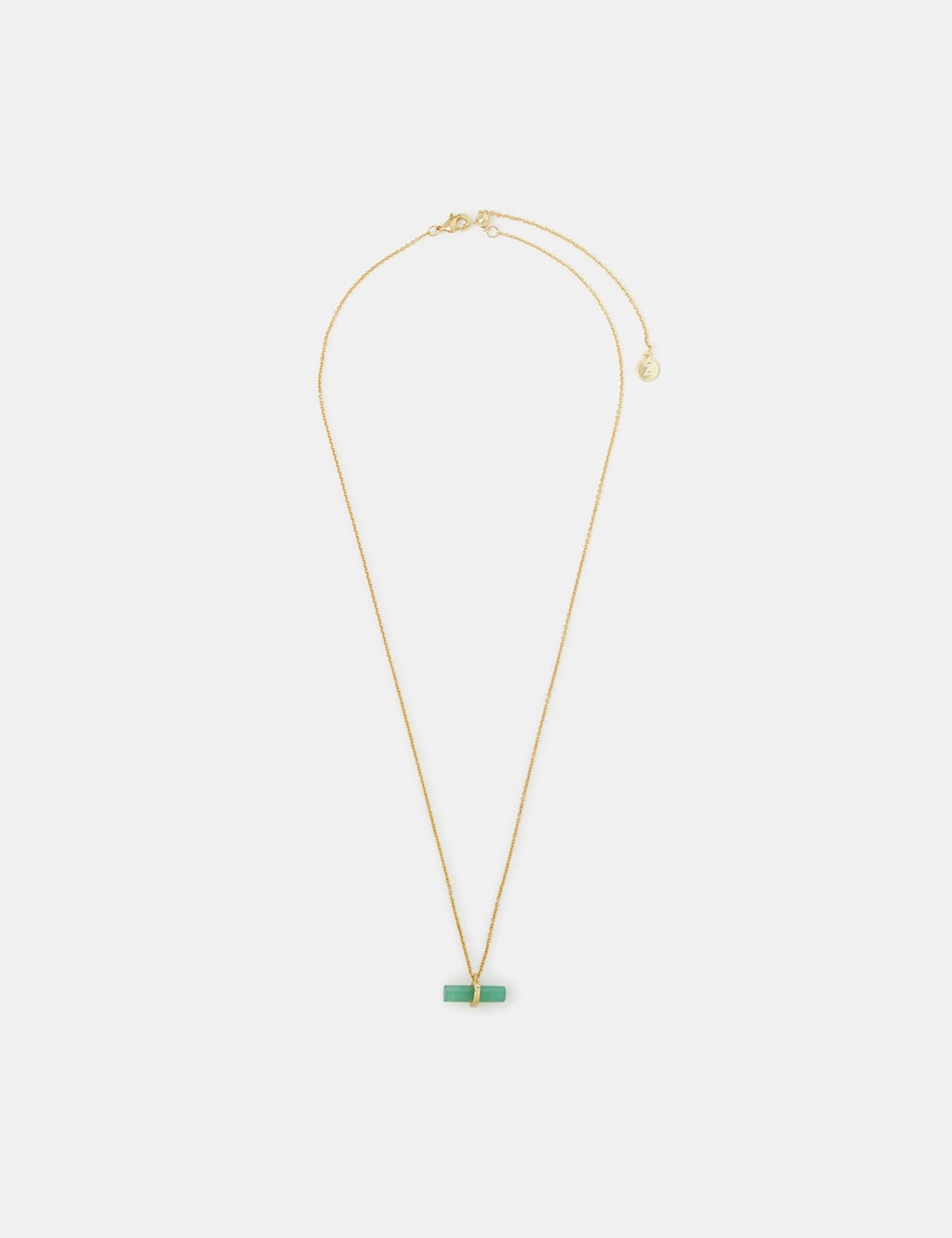 Accessorize Women's 14 Carat Gold Plated Healing Stone Necklace - Gold Mix - Available at M&S