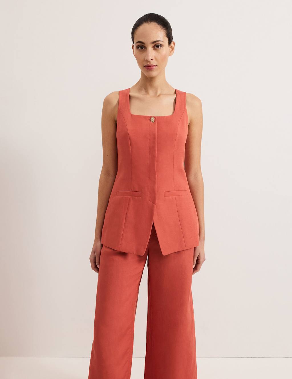 Linen Rich Waistcoat