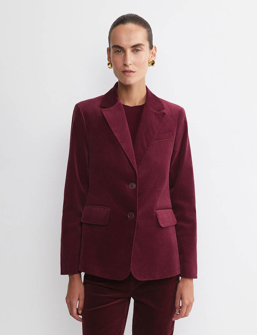 Sportscraft Tailored Blazer Burgundy