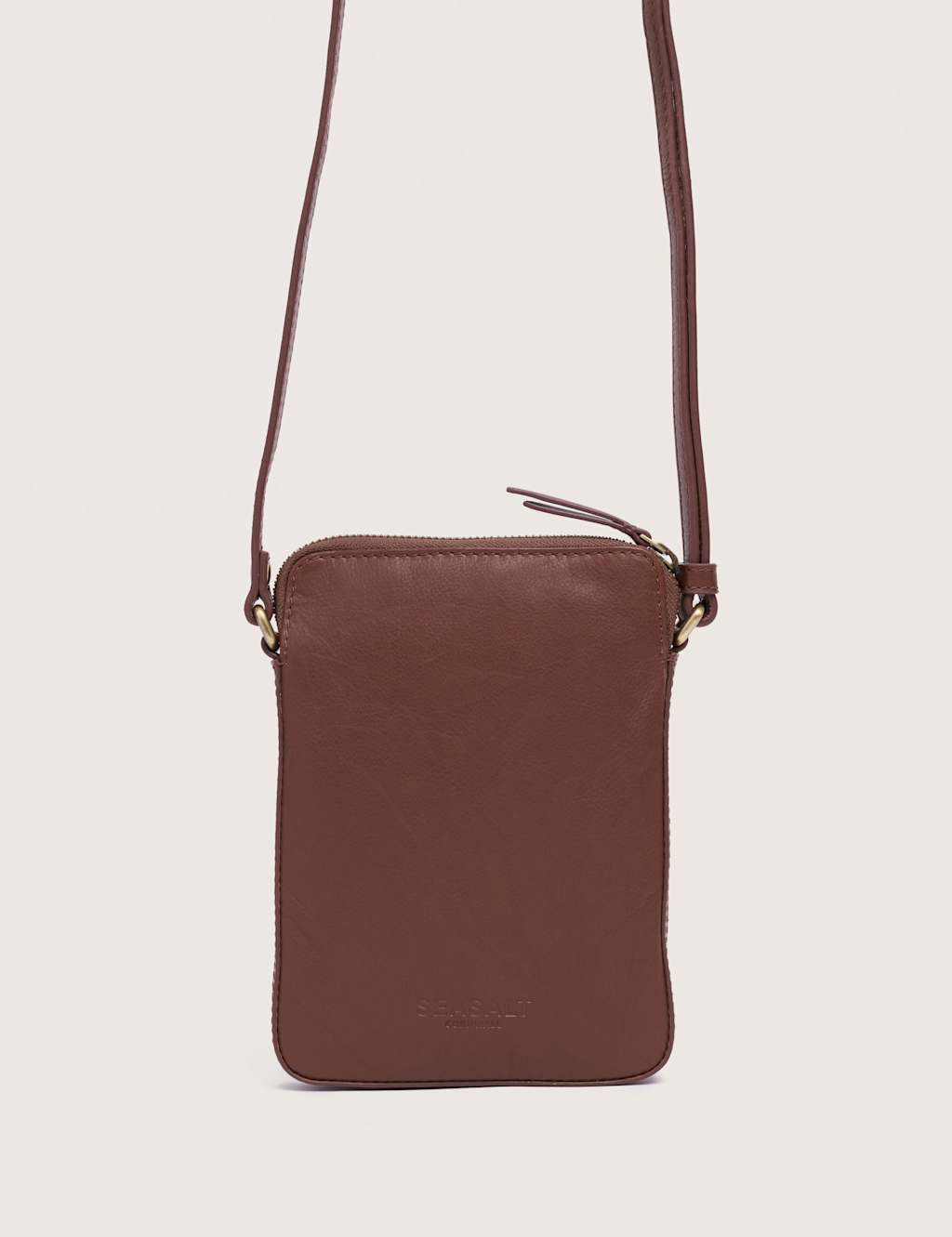 Seasalt Cornwall Women's Leather Cross Body Bag - Brown - Available at M&S