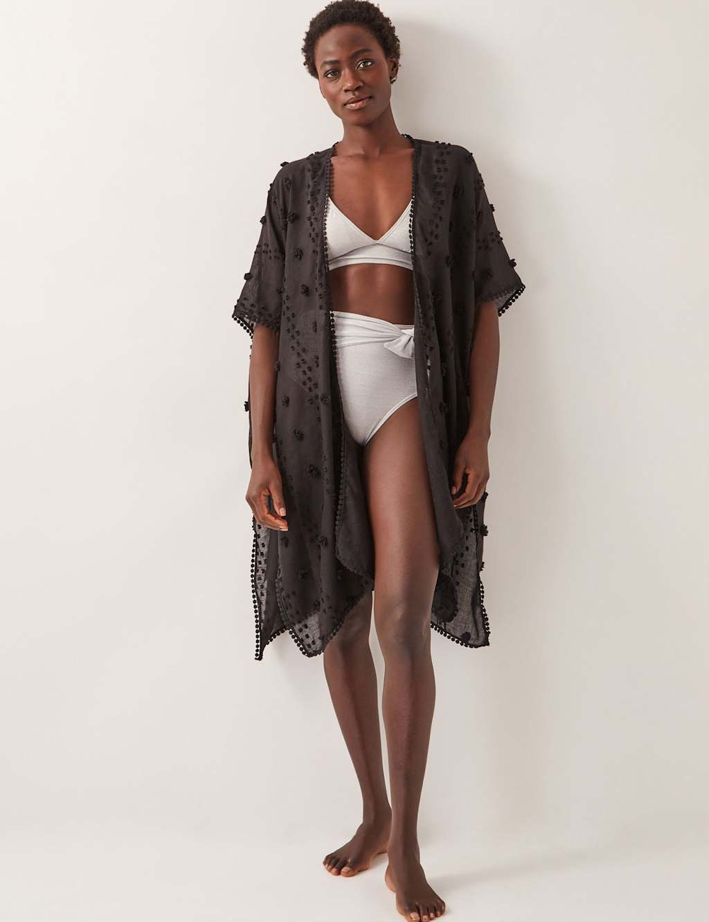 Textured Kaftan Beach Dress