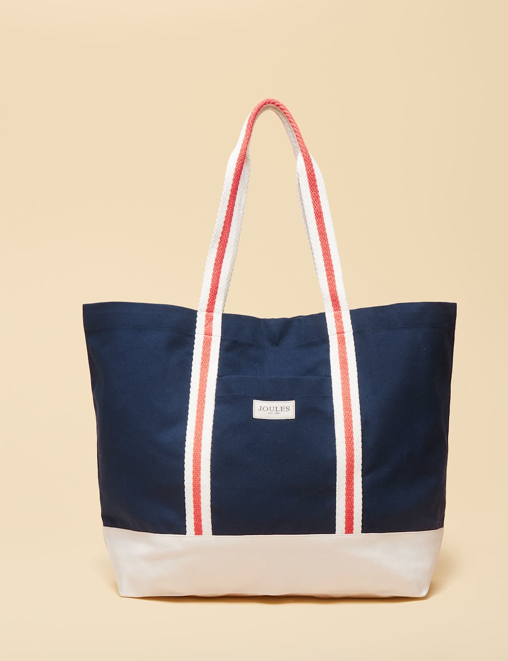 Joules Women's Pure Cotton Canvas Tote Bag - Navy - Available at M&S