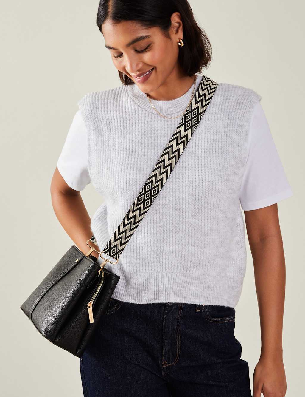 Accessorize Women's Cross Body Bag - Black - Available at M&S