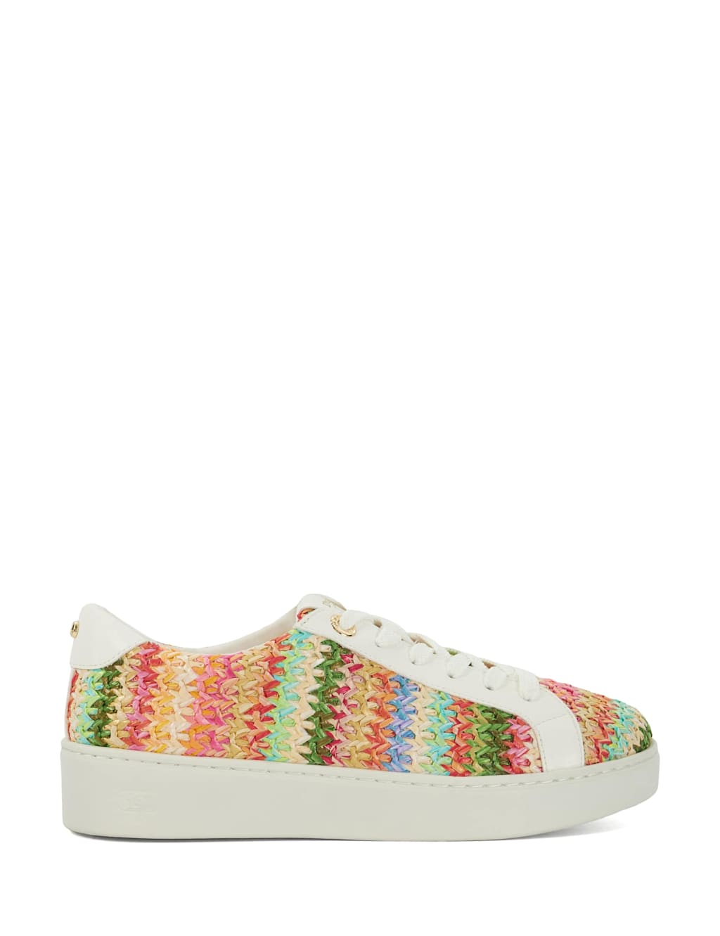 Lace Up Woven Trainers