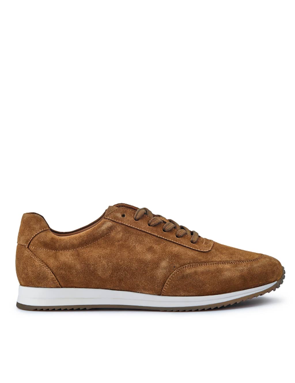 Suede Lace Up Trainers
