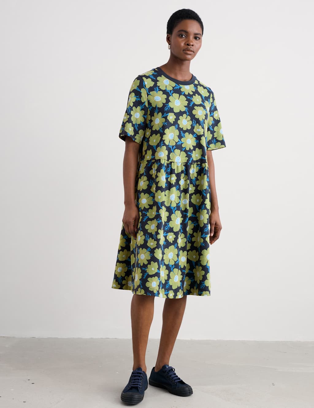 Seasalt Cornwall Women's Hellandbridge Dress - 12 - Green Mix, Green Mix