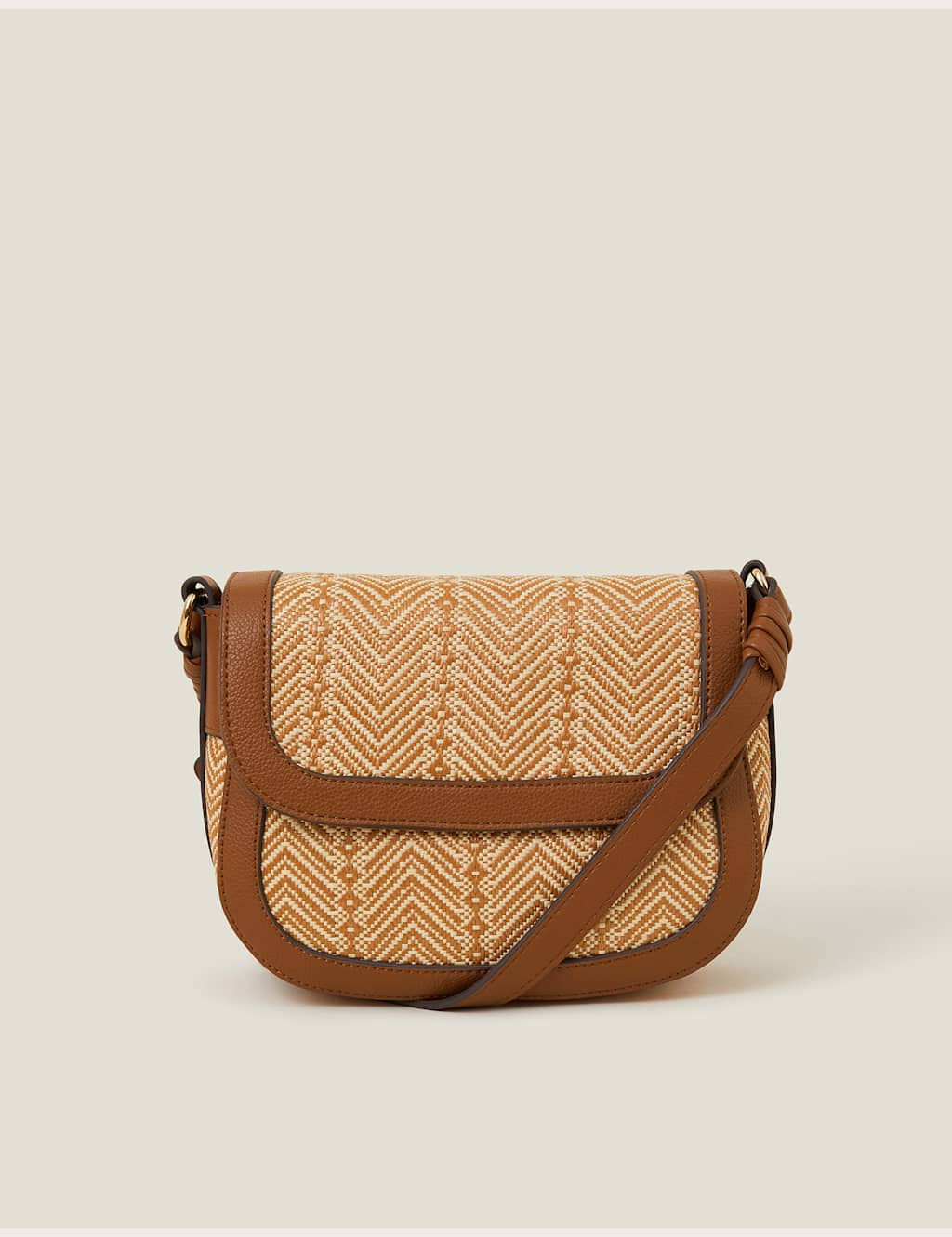 Woven Cross Body Bag