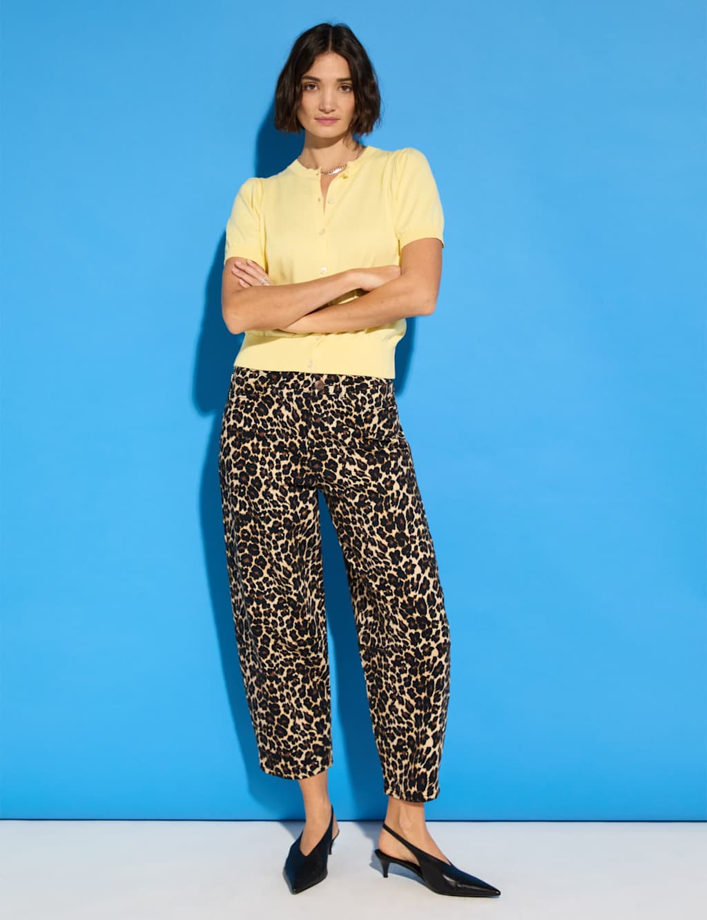 Boyfriend High Waisted Barrel Leg Jeans