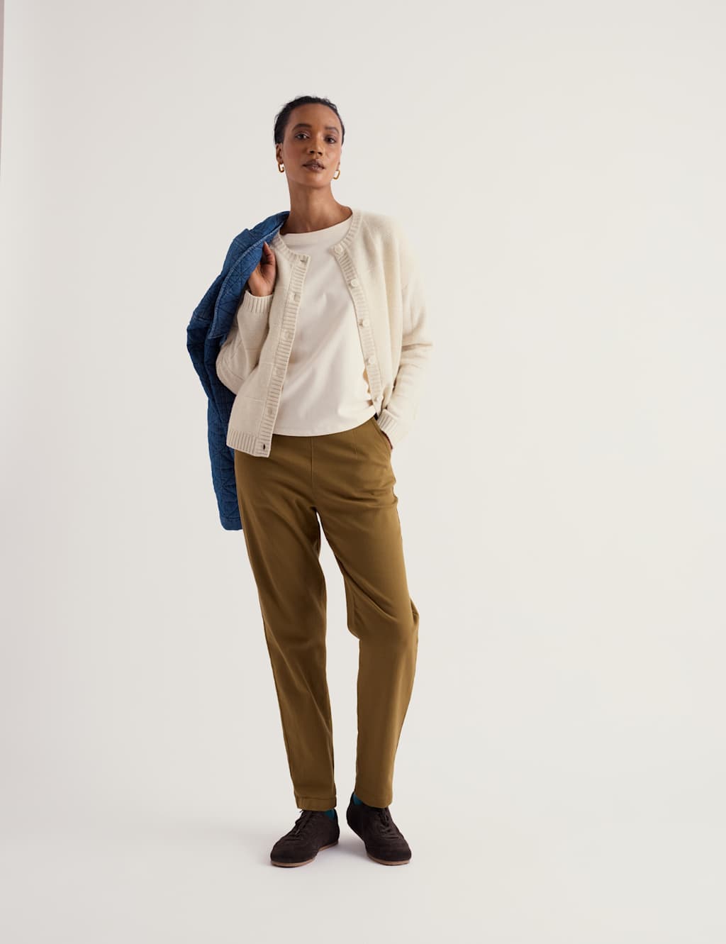 Seasalt Cornwall Women's Pure Cotton Relaxed T-Shirt - 14 - White - Available at M&S