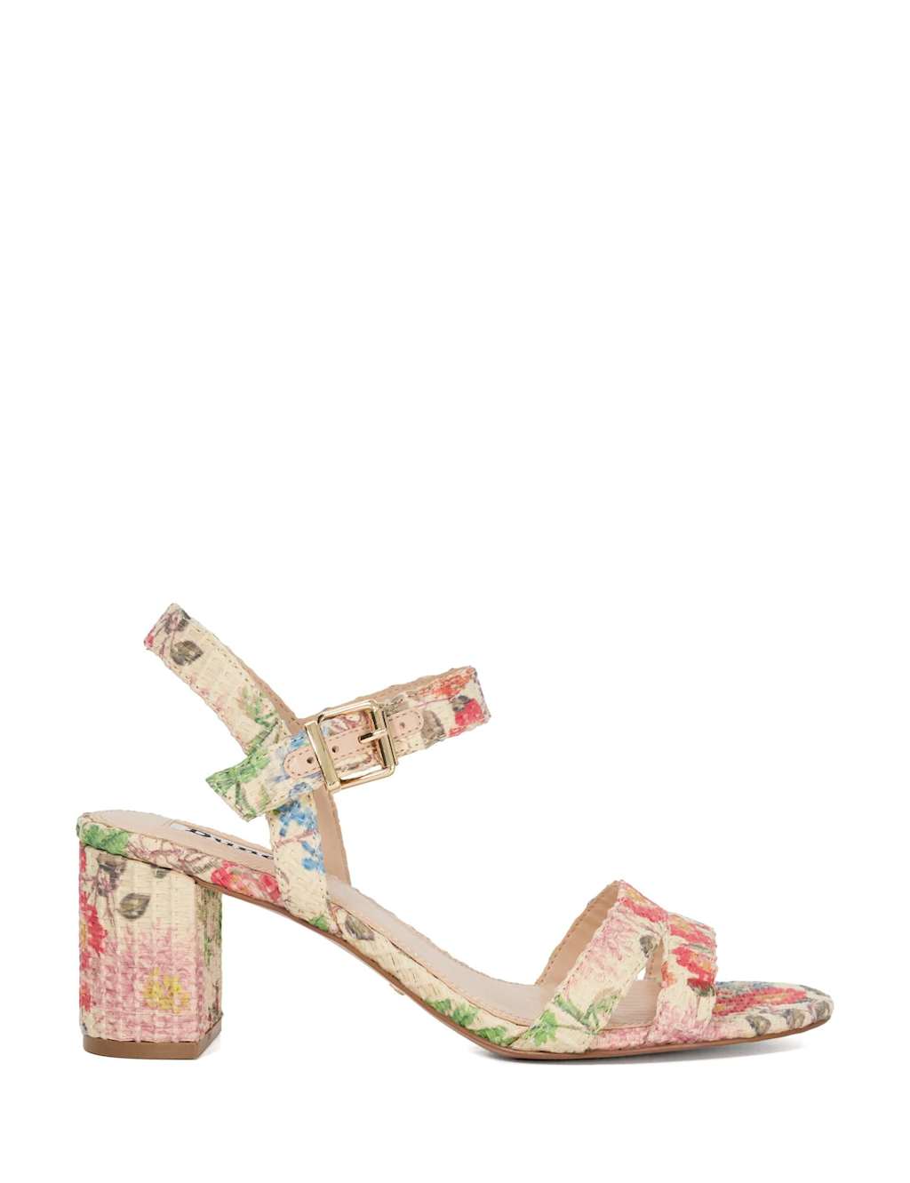 Block Heel Ankle Strap Sandals