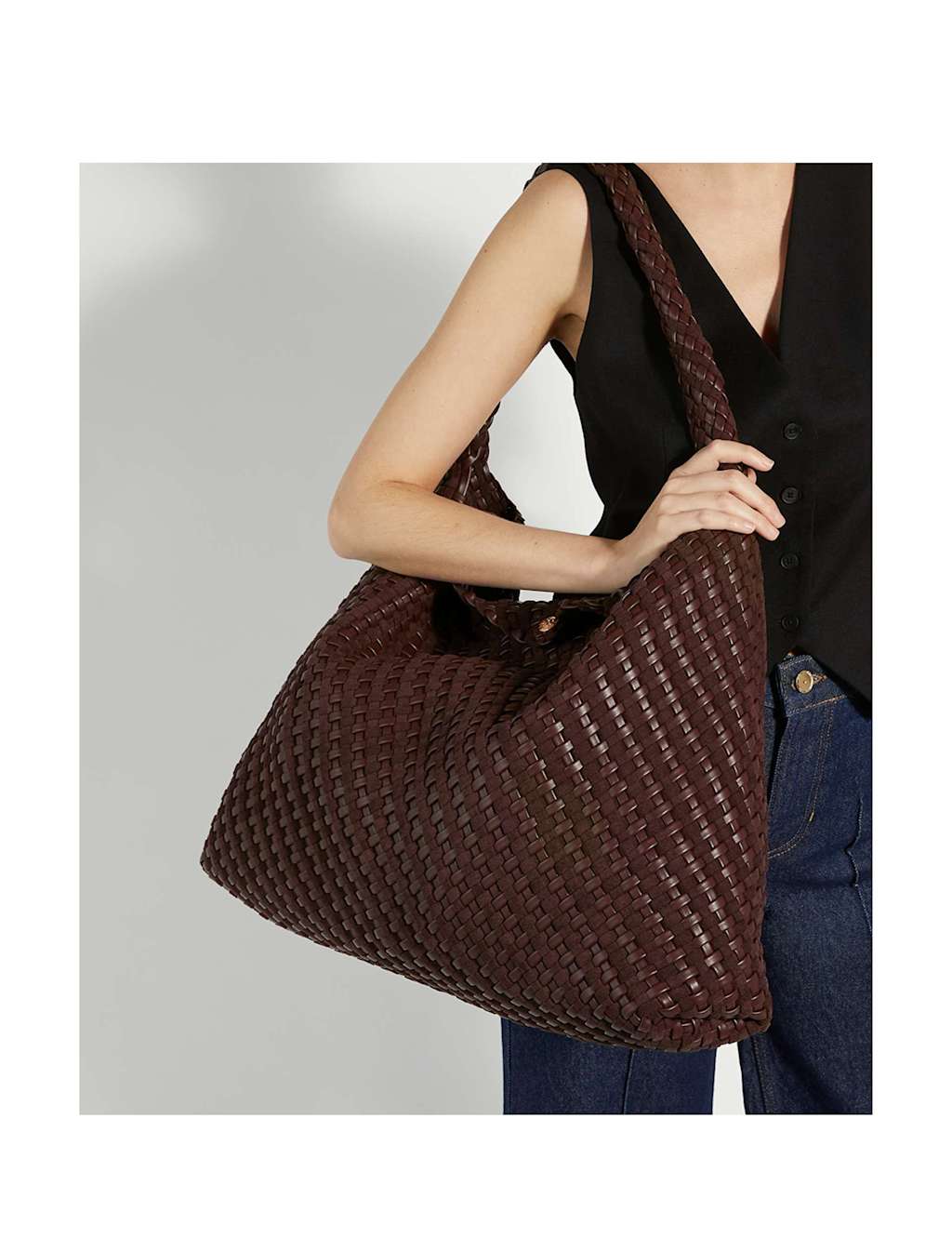 Woven Shoulder Bag