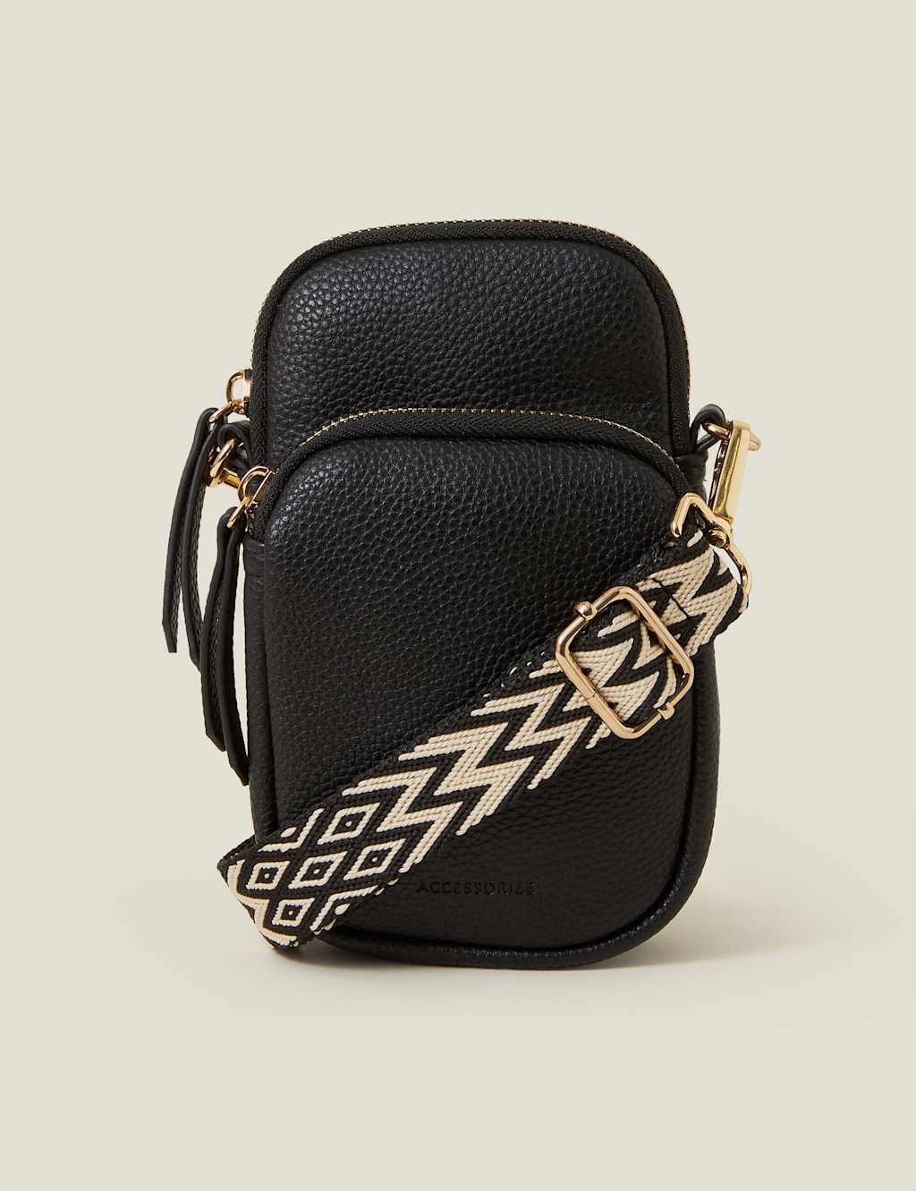 Textured Cross Body Phone Bag