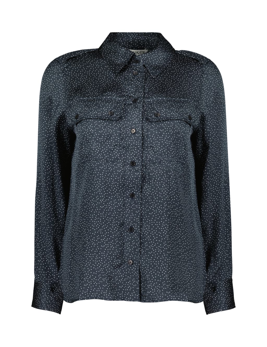 Black formal shirt for girls cheap