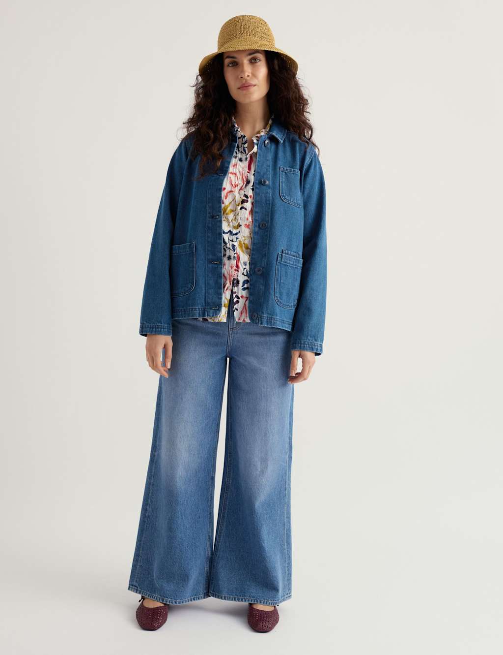 Seasalt Cornwall Women's Denim Collared Jacket - 16 - Available at M&S