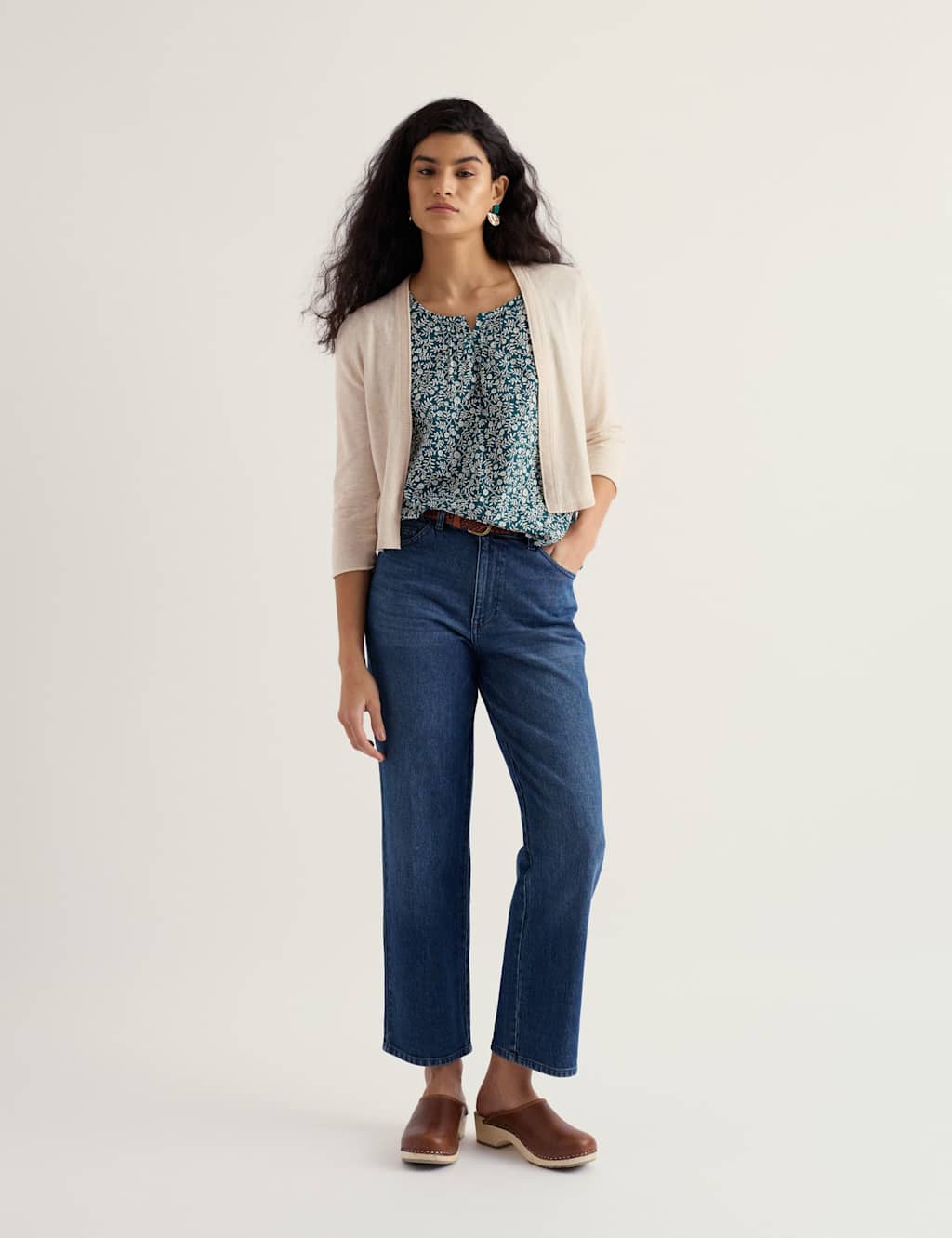 Seasalt Cornwall Women's Pure Cotton Open Front Cardigan - 8 - Natural - Available at M&S