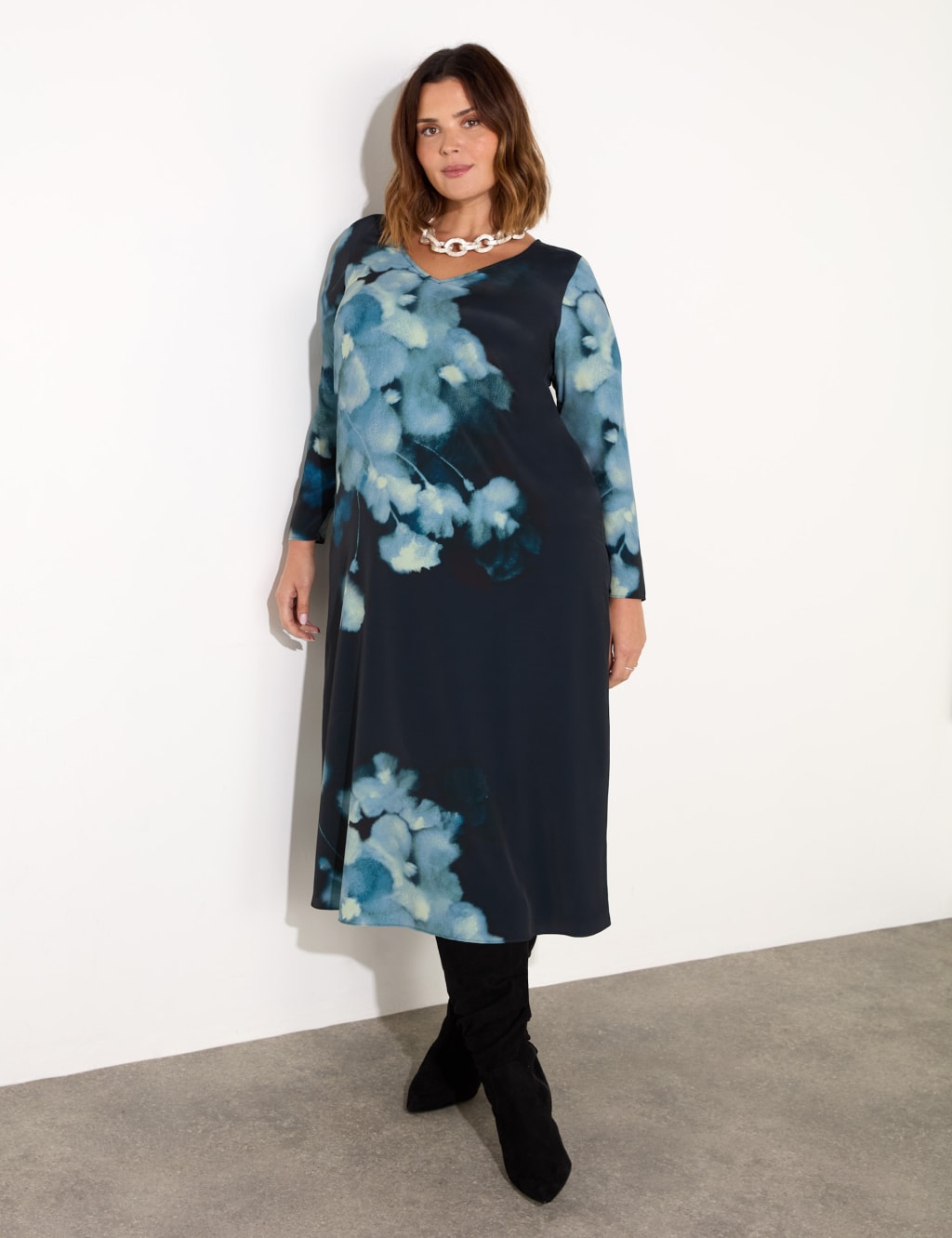 Plus size shift dress uk on sale