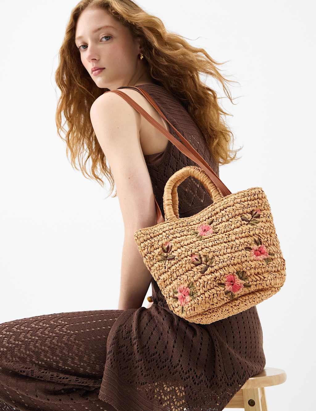 Accessorize Women's Grab Bag - Natural - Available at M&S