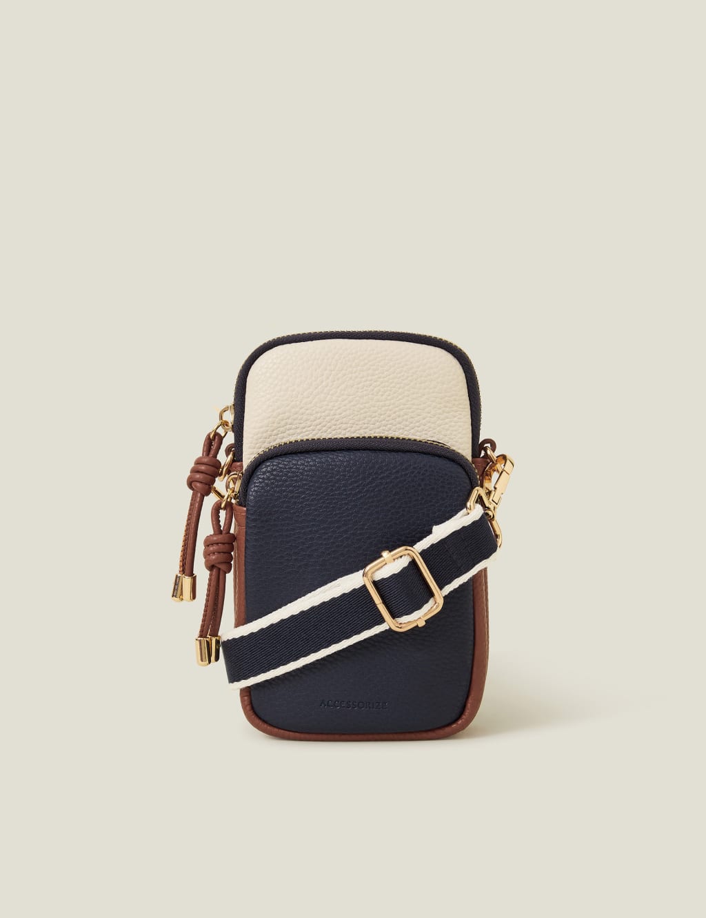 Faux Leather Cross Body Phone Bag