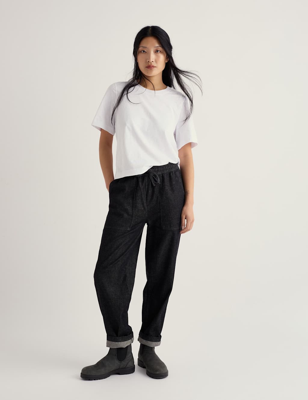 Seasalt Cornwall Women's Pure Cotton Relaxed T-Shirt - 20 - White - Available at M&S