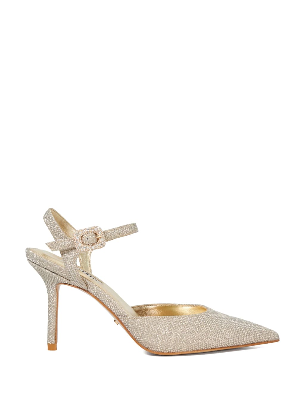 Wide Fit Stiletto Heel Pointed Court Shoes