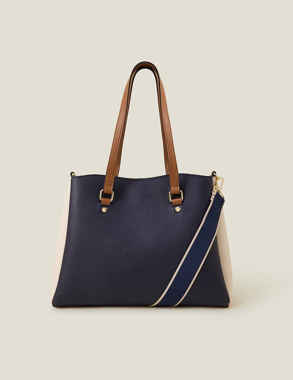 Faux Leather Shoulder Bag