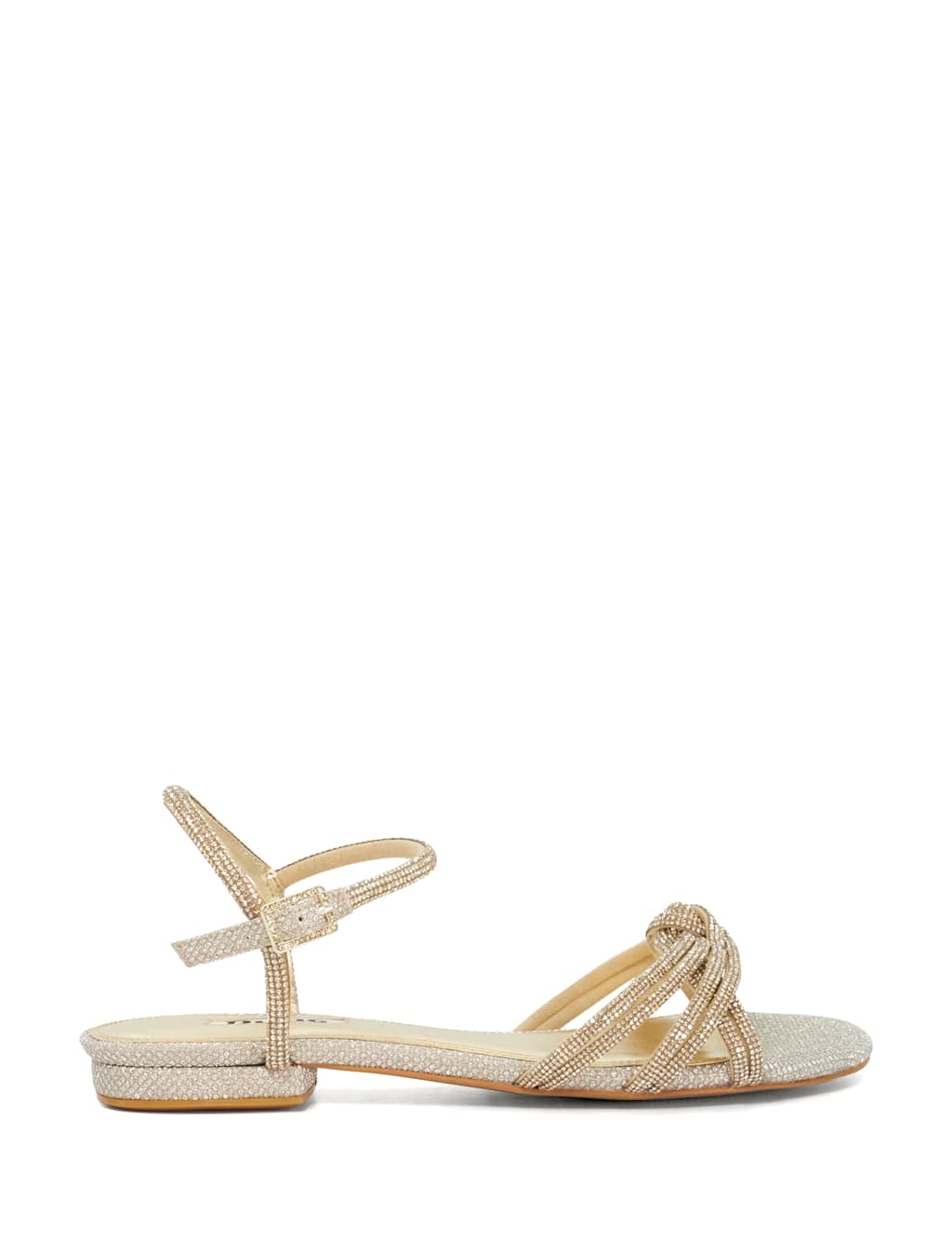 Embellished Flat Sandals