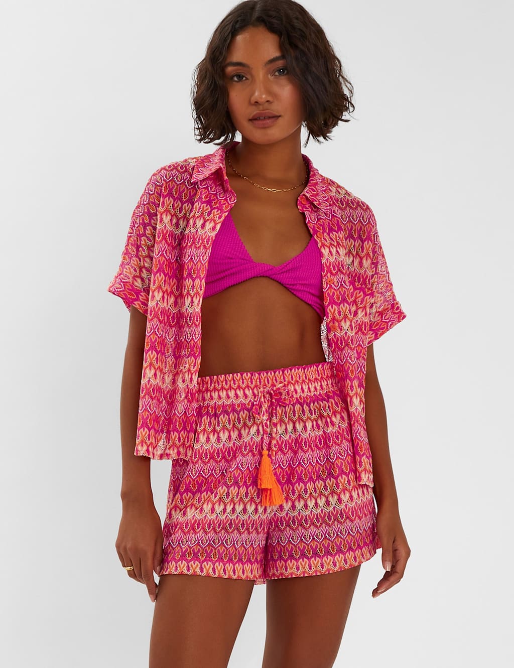 Crochet Beach Shirt