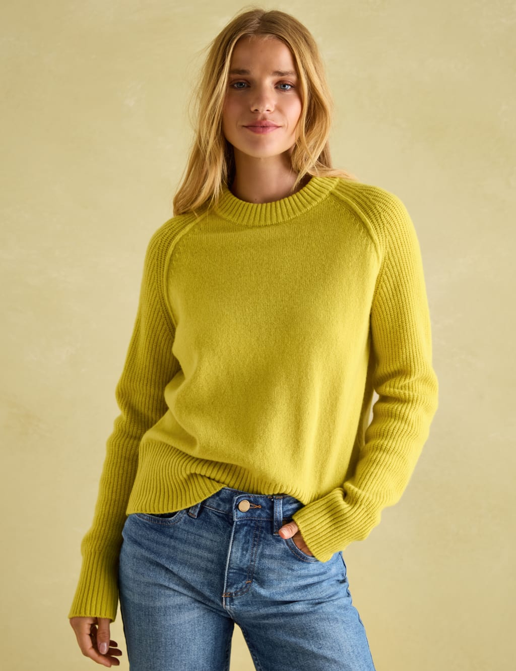 Pure Merino Wool Roll Neck Jumper