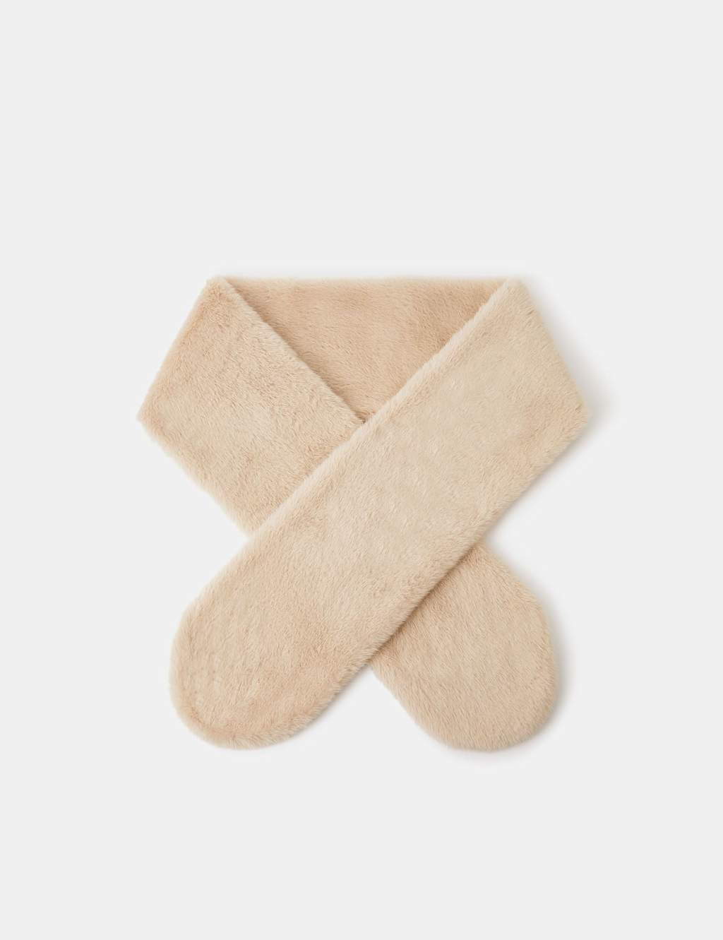 ACCESSORIZE Faux Fur Stole Natural