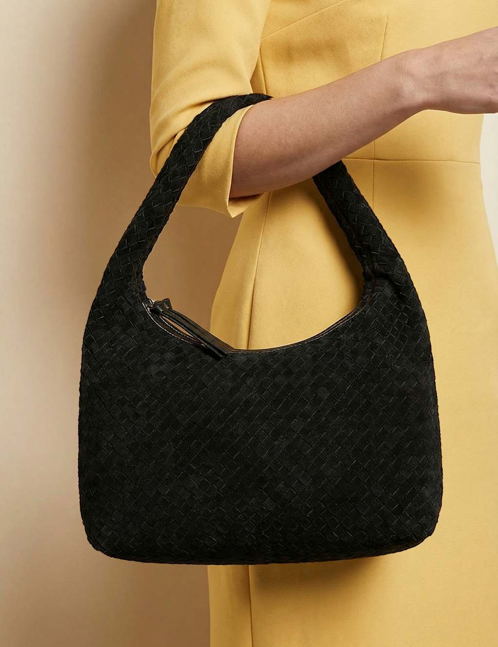 Jones Bootmaker Women's Leather Shoulder Bag - Black - Available at M&S