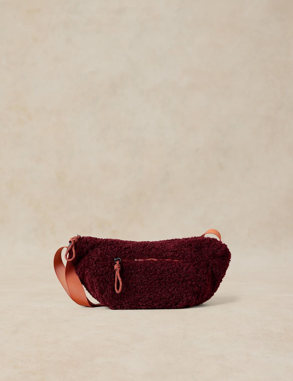 White Stuff Women's Borg Cross Body Tote Bag - Purple Mix - Available at M&S
