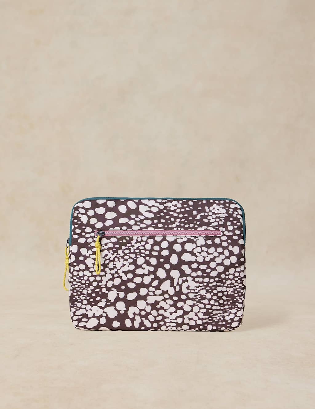 White Stuff Women's Animal Print Laptop Bag - Brown Mix - Available at M&S