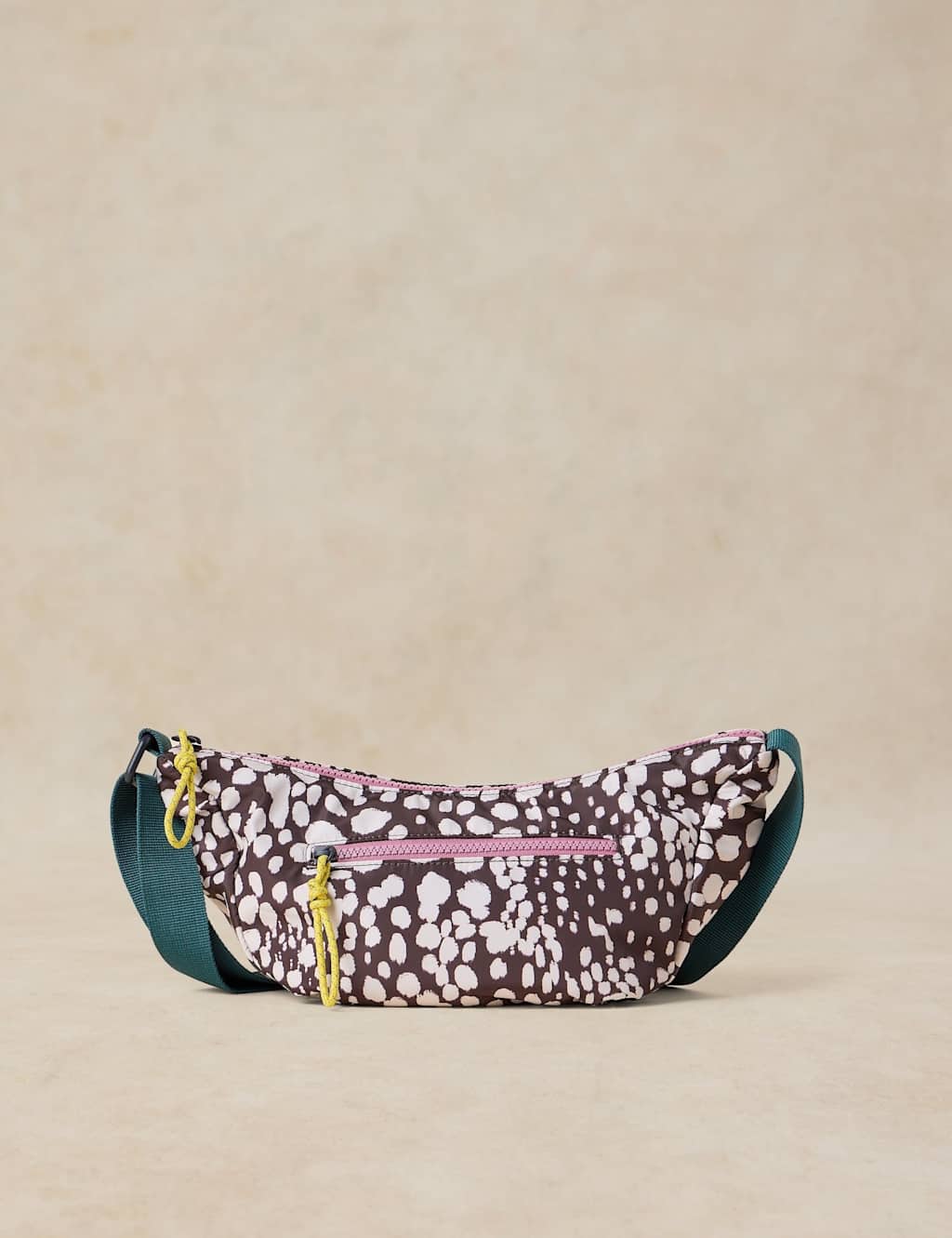 White Stuff Women's Animal Print Bum Bag - Brown Mix - Available at M&S
