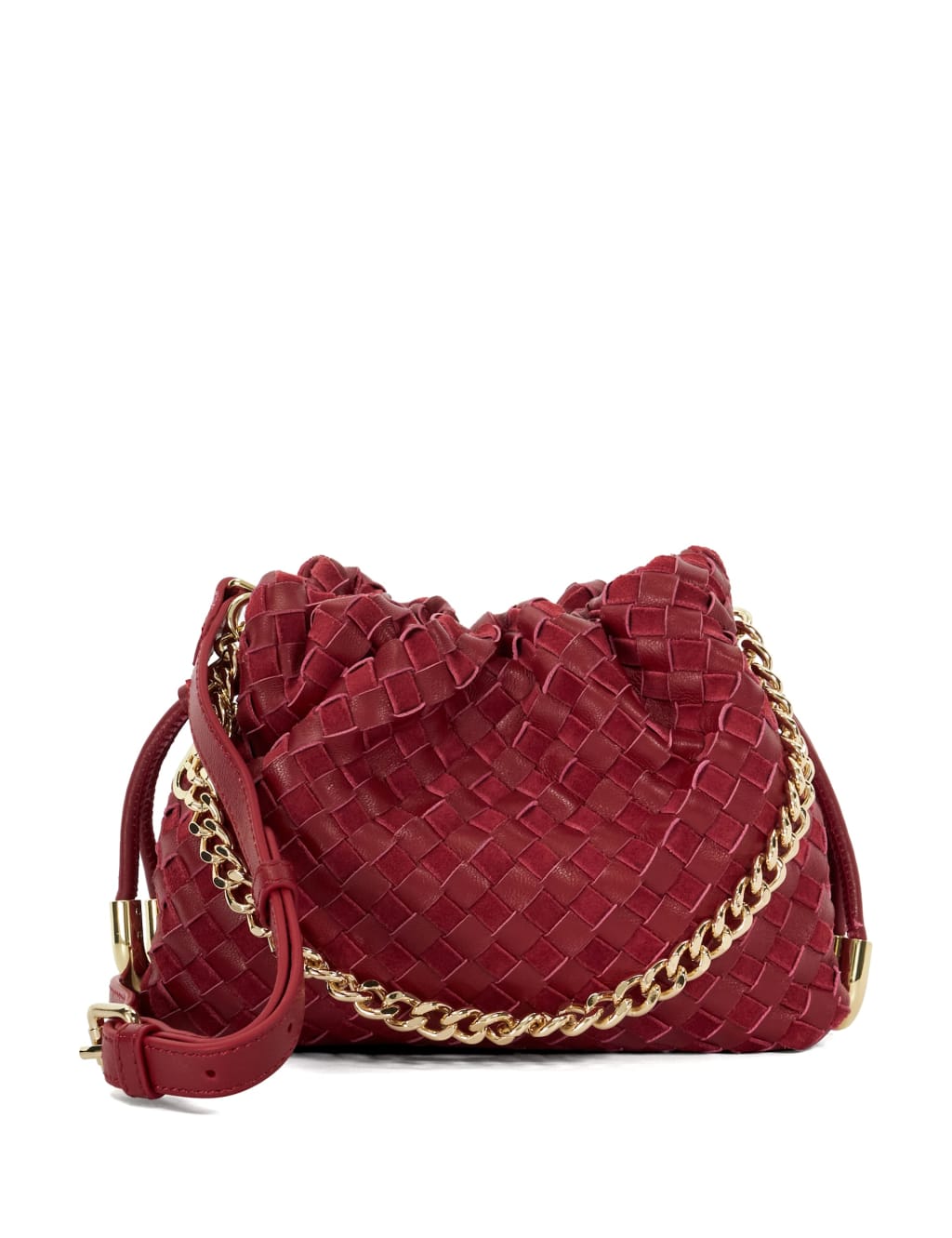Red Handbags at M S