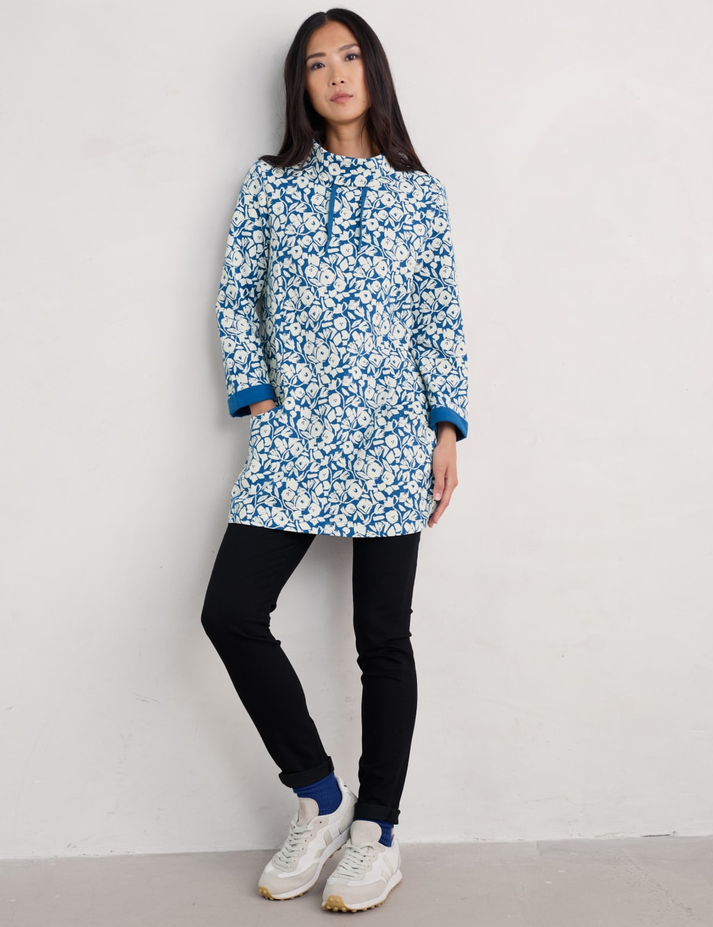 Cotton Rich Floral Tunic