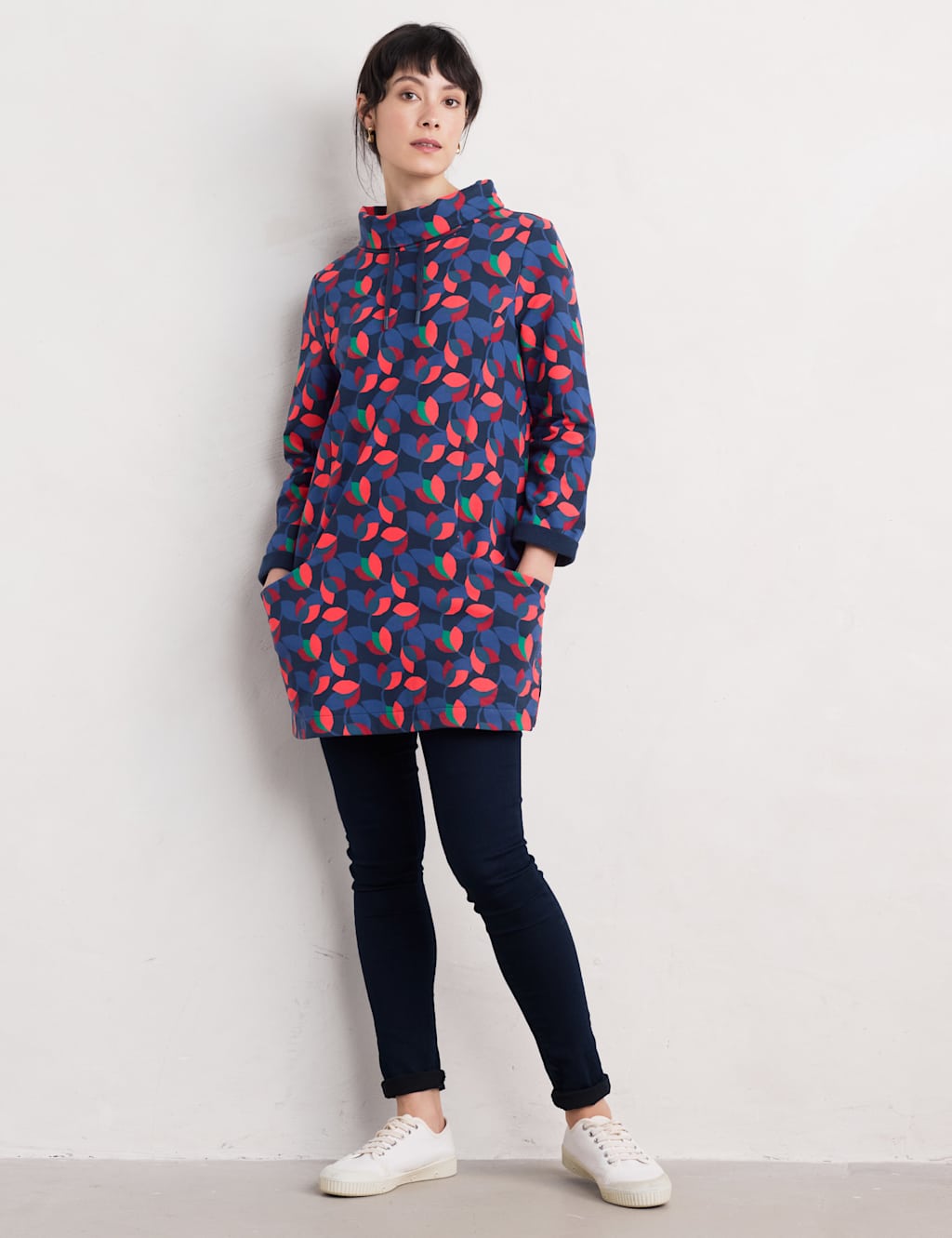 Cotton Rich Floral Tunic
