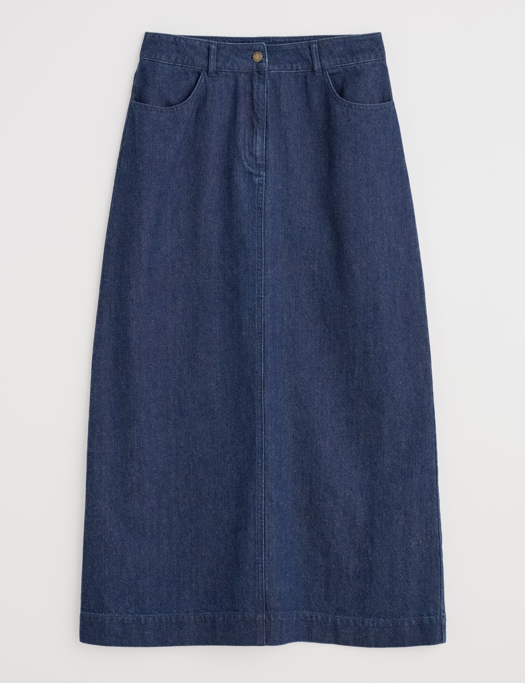 Denim Midi Skirt