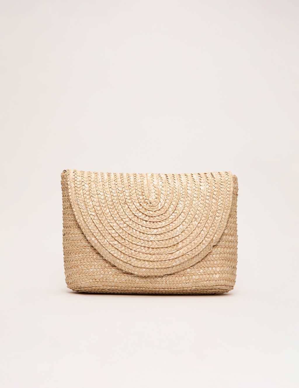 Phase Eight Women's Straw Clutch Bag - Neutral - Available at M&S