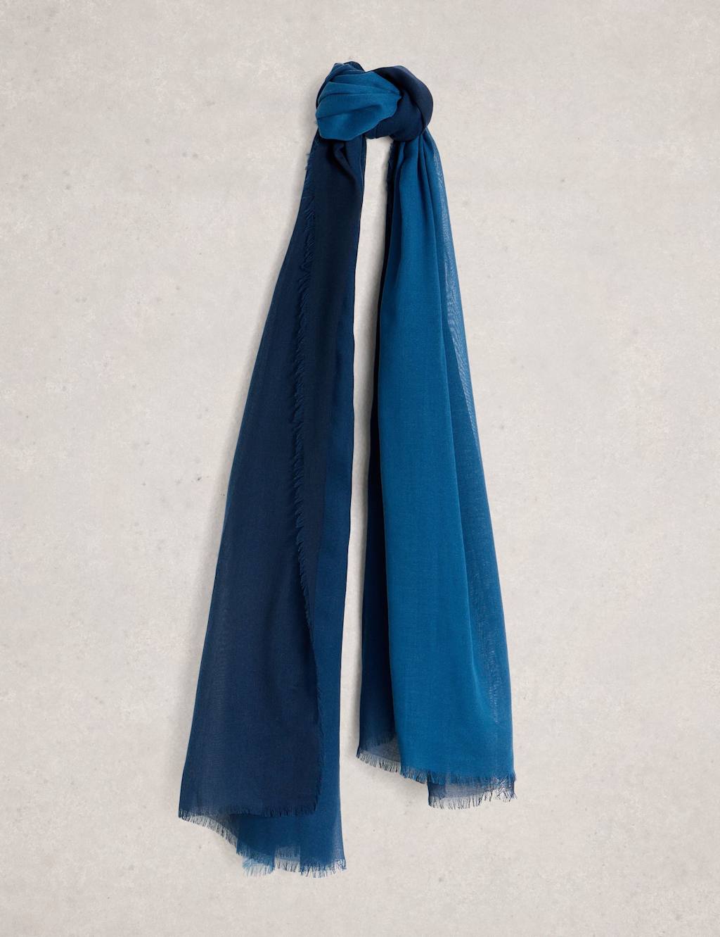 White Stuff Oversized Scarf Navy